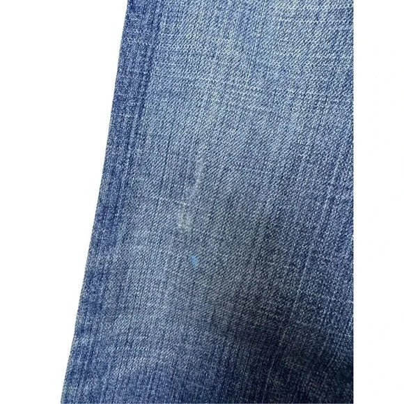 Abercrombie & Fitch Vintage Low Rise Straight Leg Jeans 0S Short Medium Wash 27W - Picture 6 of 7